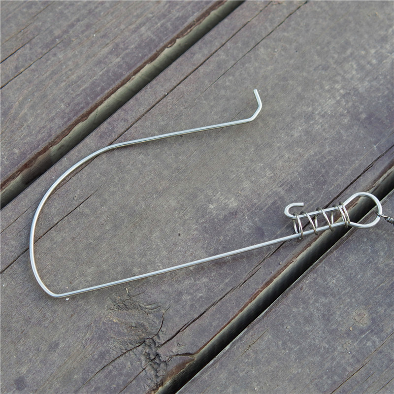 Picture of Luya Live Fish Buckle Lock Fish Set Portable Stainless Steel Fish Lock Buckle Fish Lock Fish Rope 5 Buckle Fishing Accessories