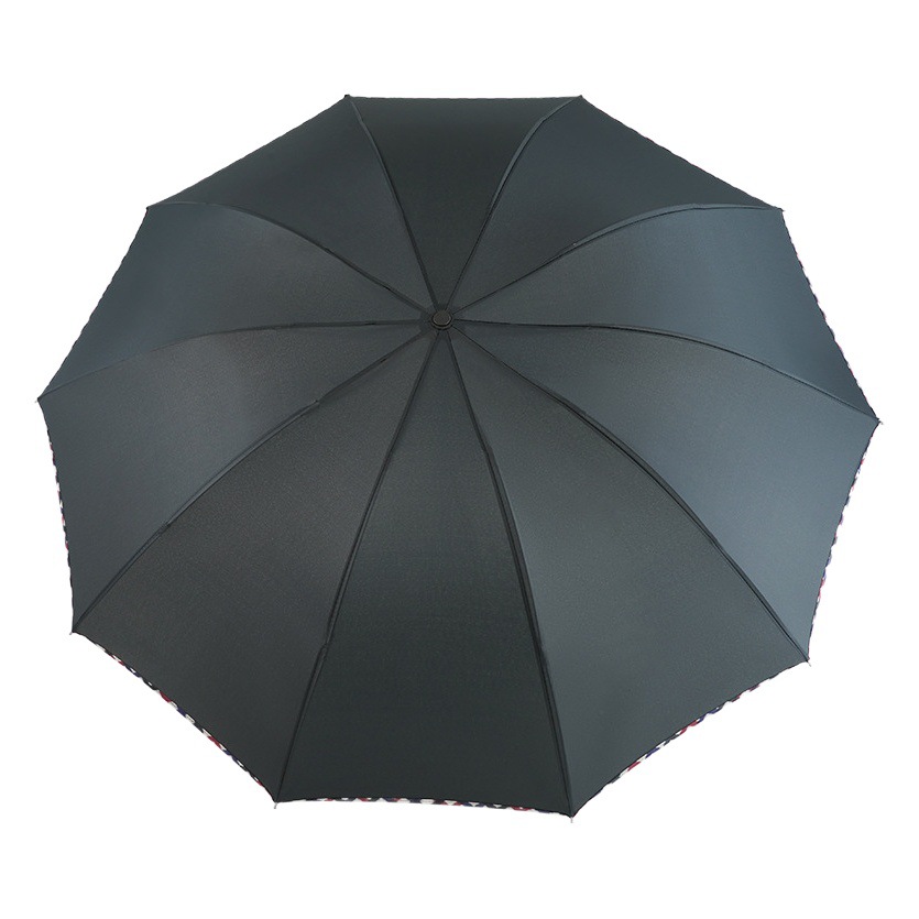 Manual Umbrella Large Double Umbrella Student Thickened Reinforced Folding Umbrella Rain or Shine Parasol for Women Wholesale