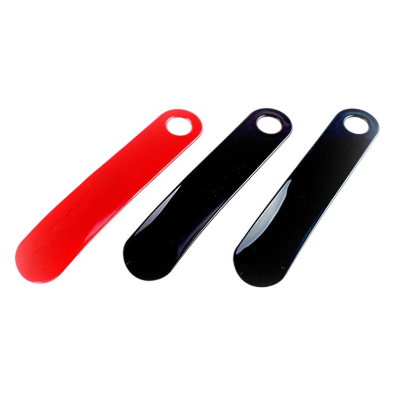 Part of the in stock plastic shoehorn lift plastic PP small shoehorn shoestring shoestring welcome to sample goods