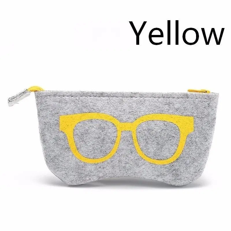 Picture of Cross-Border Felt Glasses Case Glasses Bag Sunglasses Storage Bag Felt Glasses Bag Glasses Storage Bag Customization