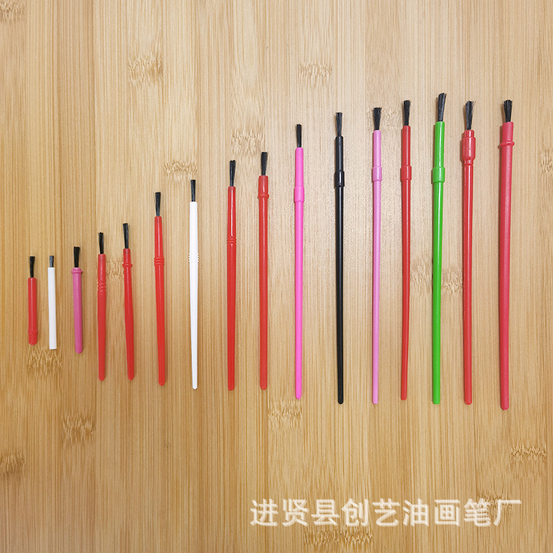 Picture of All plastic brush 4.8cm-16.5cm children's DIY brush brush brush paint pen