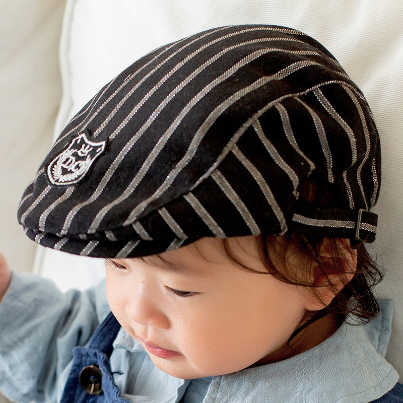 DC crown baby hat spring and autumn children's beret manufacturers preferred children's hat wholesale baby beret