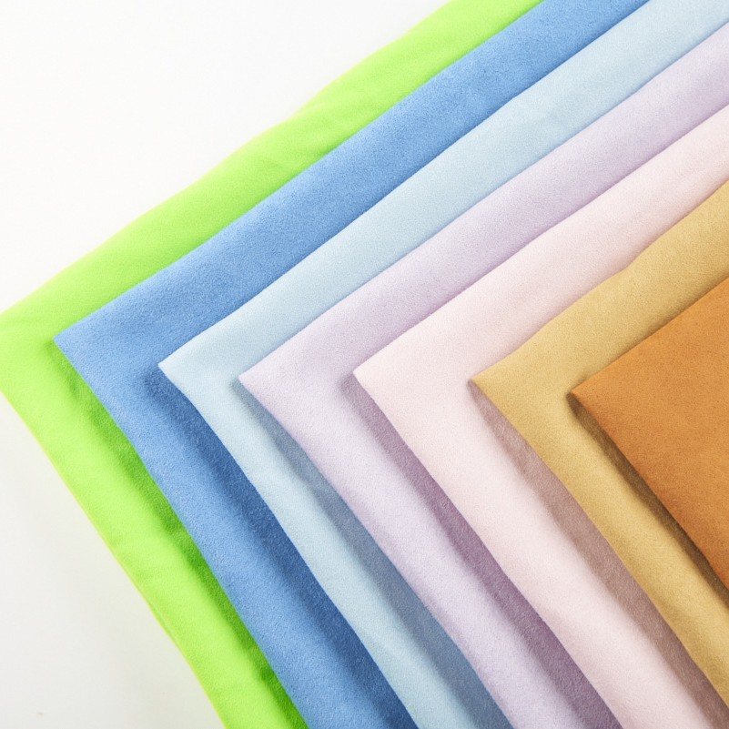Picture of Latitude Six-Piece Suede Fabric Single-Sided Imitation Leather Satin Suede Storage Bag Backpack Yoga Mat Sofa