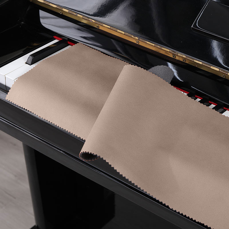 Picture of New piano keyboard dust cover cloth keyboard 88 key triangle vertical electric piano towel piano key simple cloth cover