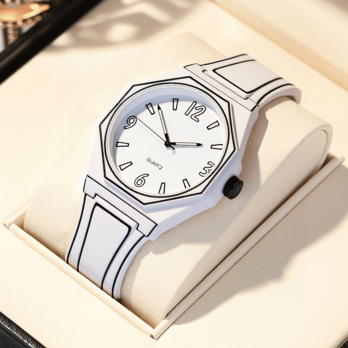 2025 New Anime Watch Male Two-Dimensional Concept Female School Luminous Personality Creative Couple Watch Quartz