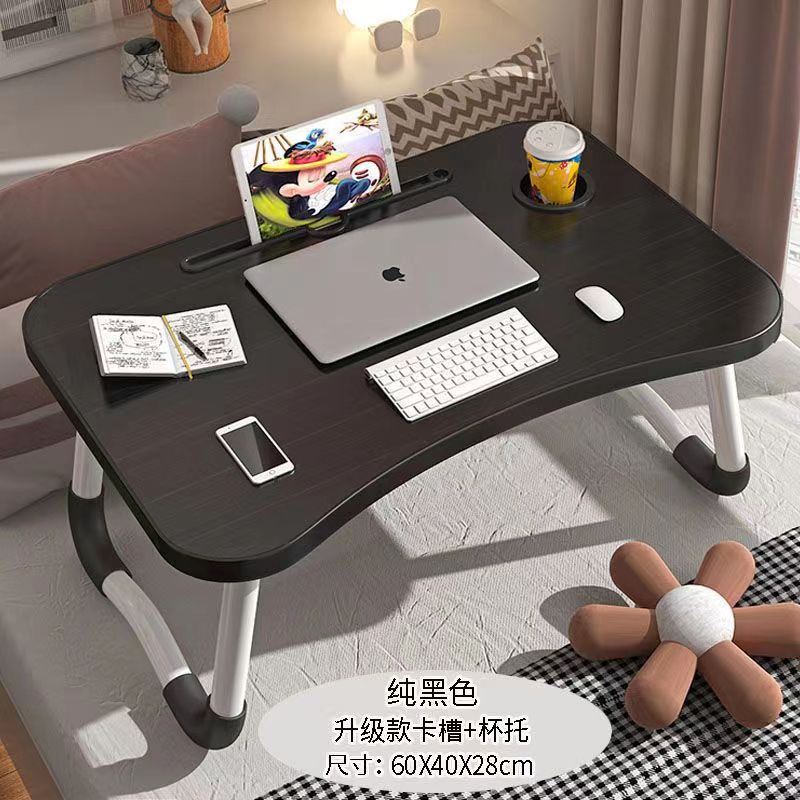 Picture of Bed Desk Foldable Laptop Desk Student Bedroom Dormitory Study Desk Office Small Desk Portable