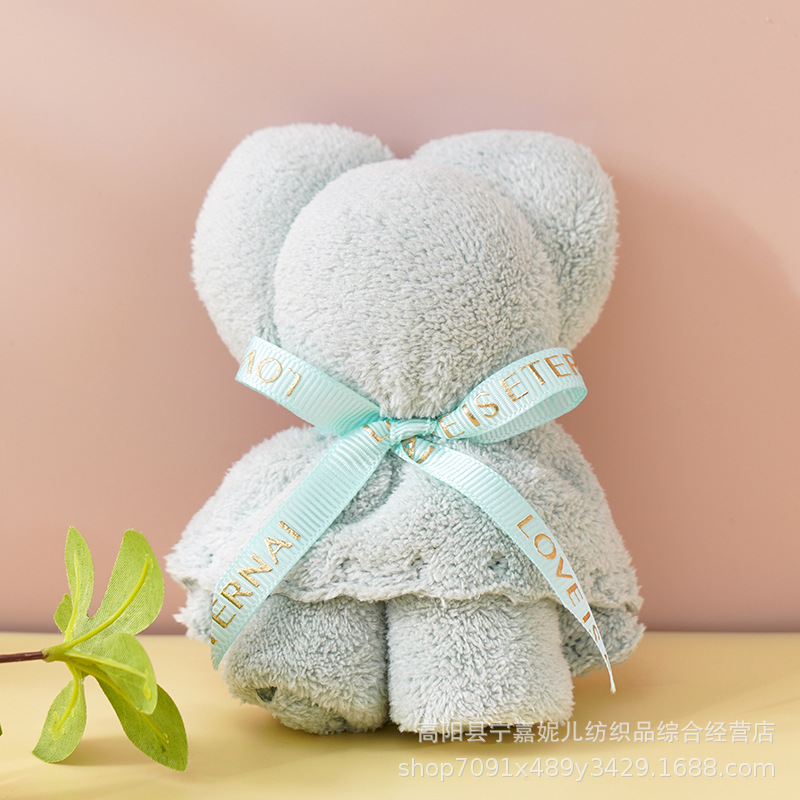 Picture of Bear Towel Hand Gift Wedding Candy Wedding Shop Birthday Wedding Ceremony Teacher's Day Mid-Autumn Festival Hand Gift Towel