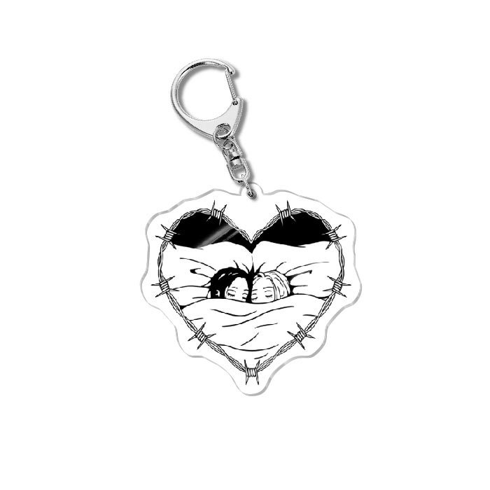 Picture of Anime cartoon peripheral nana another me in the world, xiaosongnai dazaki nana acrylic keychain