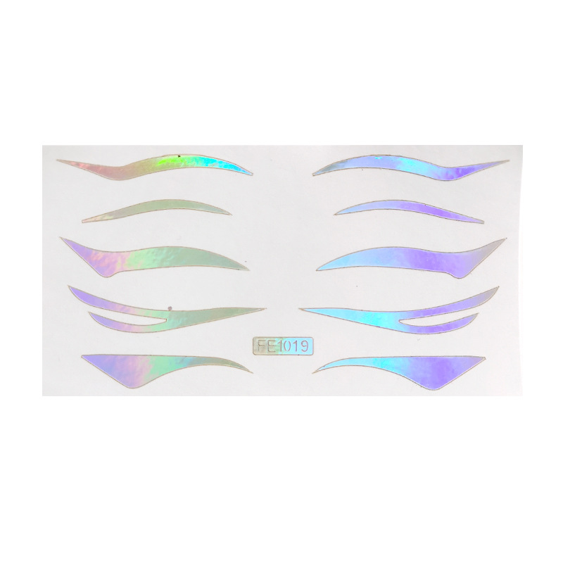 Picture of Spot Eyeliner Stickers for Lazy European and American Eye Makeup Stickers Laser Cut Out Template Makeup Painted Tattoo Stickers