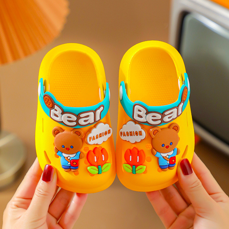 Picture of New Outwear Boys Children 2-6 Years Old Toddler Cute Cartoon Non-slip Girls' Baby Cave Shoes