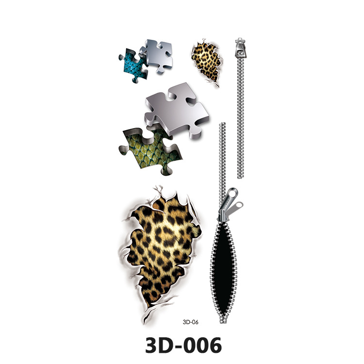Picture of Spot Wholesale 3D Butterfly Waterproof Sweat Female Stereo Artificial Creative Temporary Stickers European and American Cross-Border Butterfly Tattoo Stickers