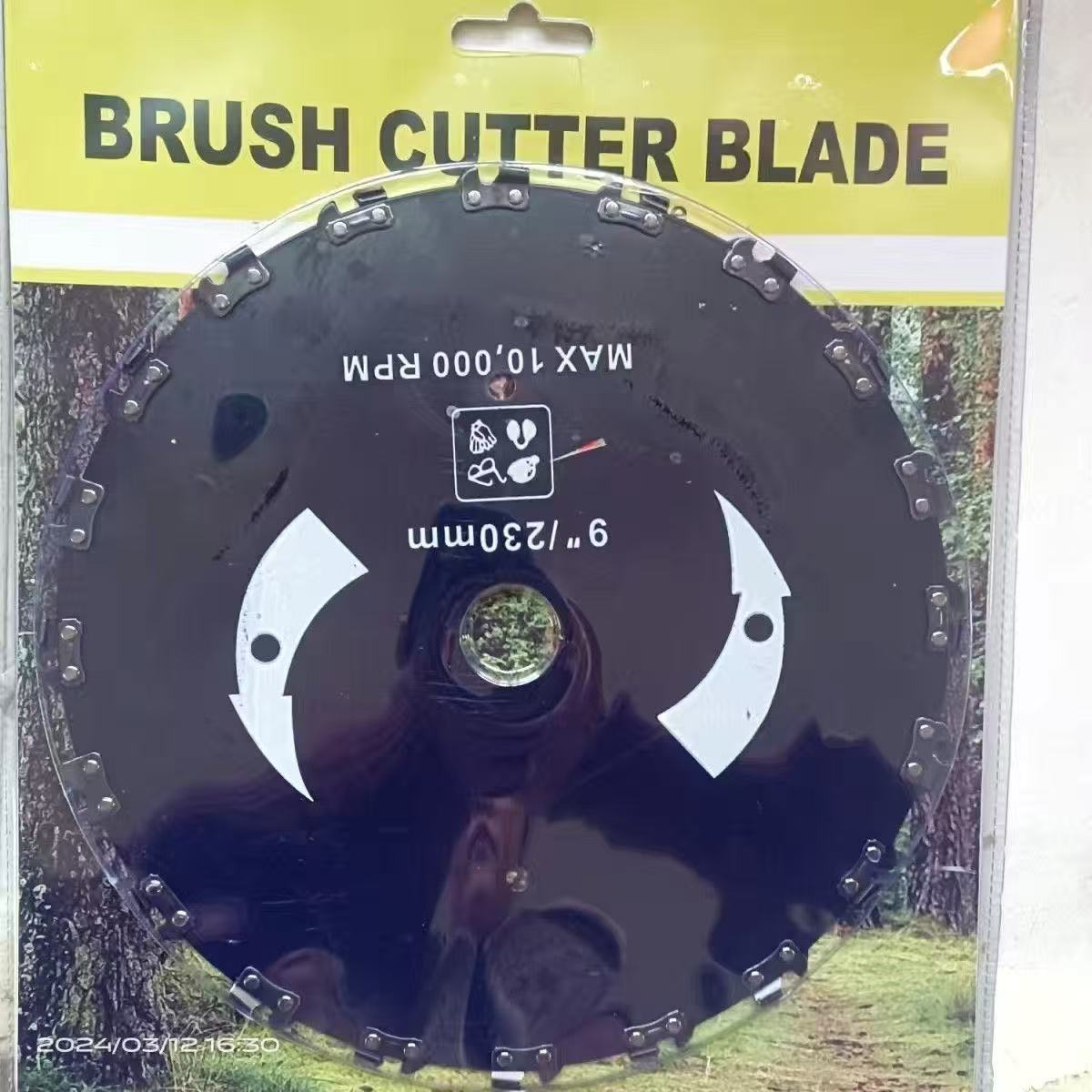 Lawn mower blade right angle chain lawn mower 9 inch 20 tooth lawn mower accessories