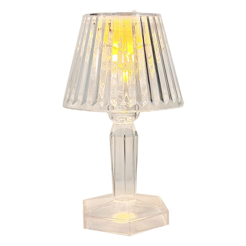 Creative refraction atmosphere small table lamp Crystal nightlight bedroom bedside lamp atmosphere lamp to send girlfriends birthday gift women