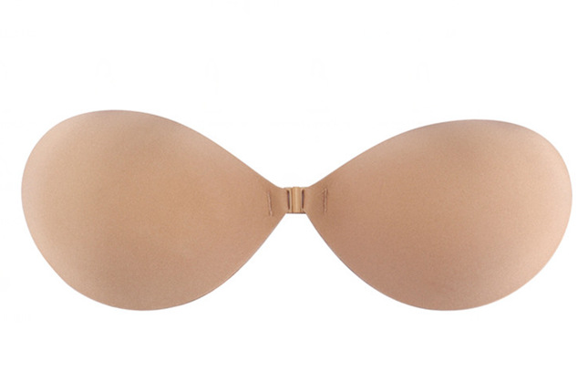 Picture of Thin Amazon Summer Big Chest Invisible Push-up Bra Women's Chest Sexy Seamless Beauty Back Underwear Silicone Breast Sticker