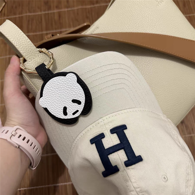 Picture of Spot Creative panda style hat clip travel portable hat clip small red book with hat anti-loss clip storage clip