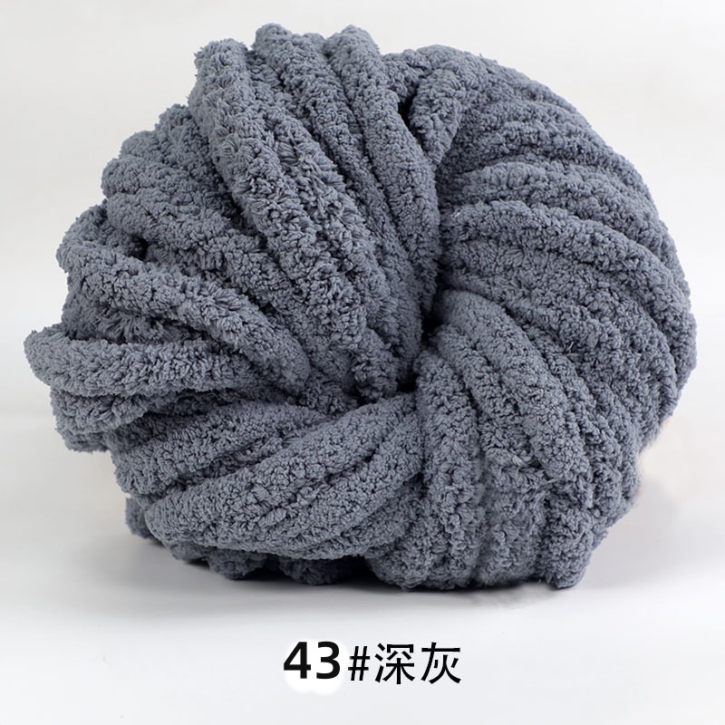 Picture of Extra Thick Ice Stick Cat Tail Thread Wholesale Sausage Wool Handmade DIY Cushion Blanket Cat Nest Big Tree Sweater Decoration
