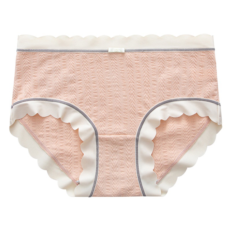 Women's plus size Underwear Breathable Hip-lifting Graphene Crotch Sweet Girls Girls Students Mid-waist Triangle Shorts Head Summer