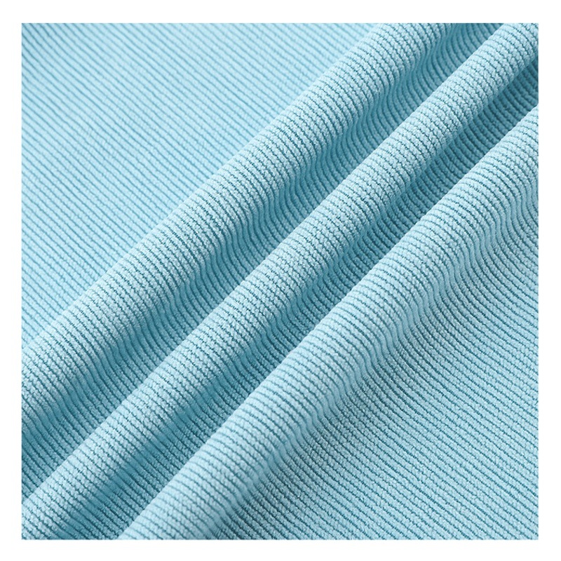 Factory Multicolor Garment Fabric Warp Knitted Microfiber European Cotton Velvet 21 Pit Women's Sofa Shopping Tote Fabric