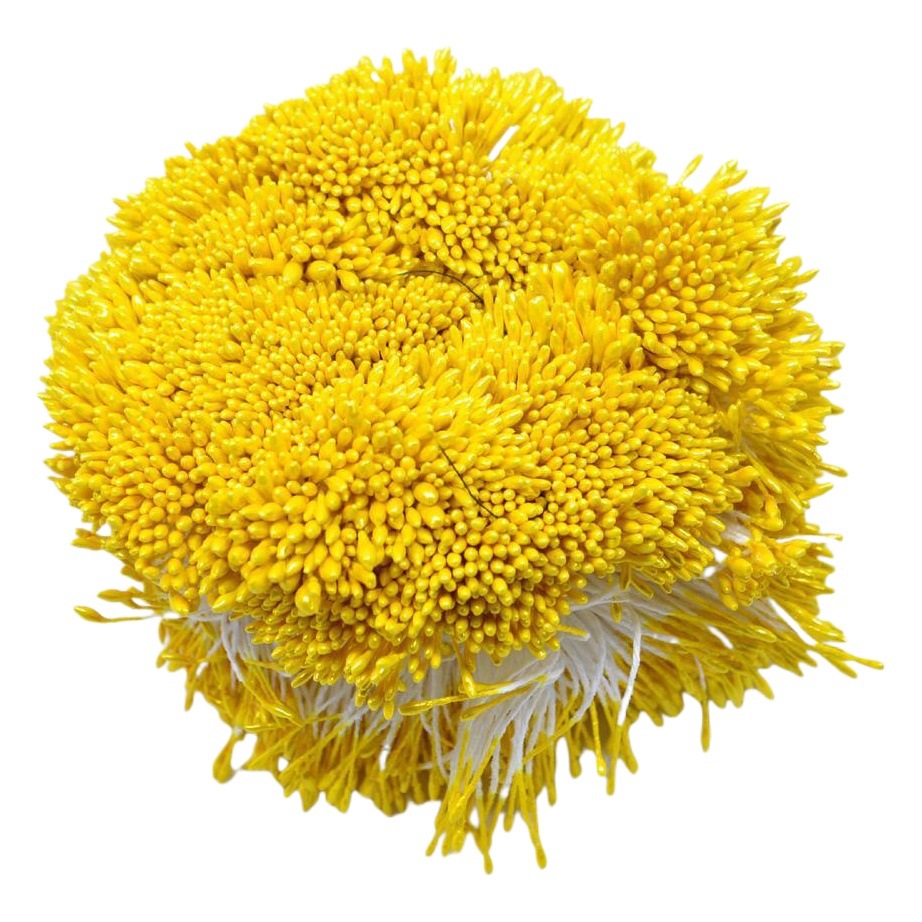 1mm3600 Pearlescent Flower Core Gypsum Beads Flower Heart Small Rice Grain Pointed Stamen Artificial Flower