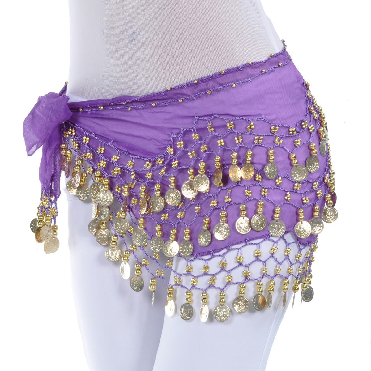 Picture of 128 currency belly dance waist decoration, belly dance clothing, belly dance belt, belly dance manufacturer belly dance waist chain