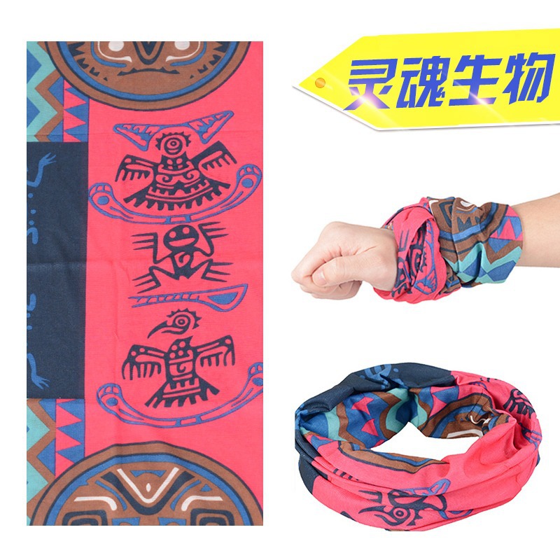 Picture of Magic Hood Face Scarf Men's Sports Outdoor Sunscreen Neck Protector Neck Sleeve Thin Women's Fishing Riding Varied Scarf