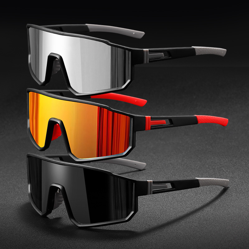 Picture of New European and American Big Frame Riding Glasses Men's Outdoor Sports Windproof Sunglasses Women's Mountaineering Goggles Ski Goggles