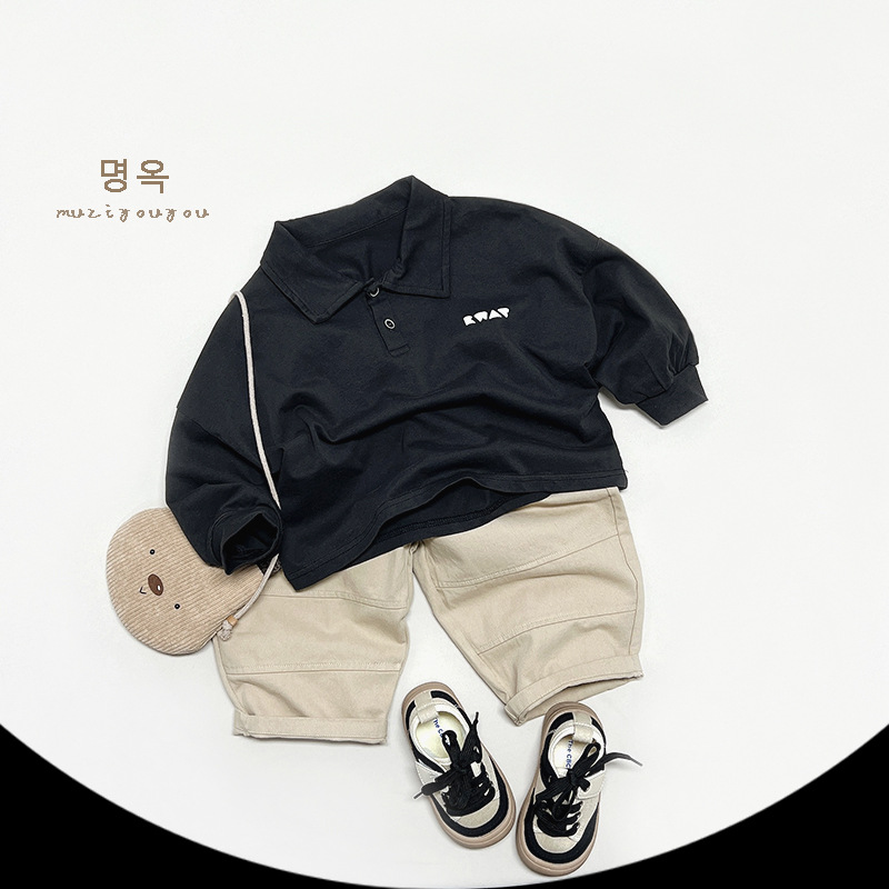 Picture of All-match style children's casual pants for boys and girls spring new Korean casual pants for children and children children's clothing wholesale