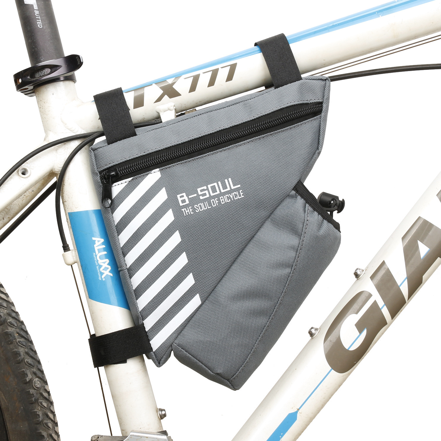 Bicycle bag triangle bag beam bag mountain bike kettle bag front bag saddle bag upper tube bag tool kit riding equipment