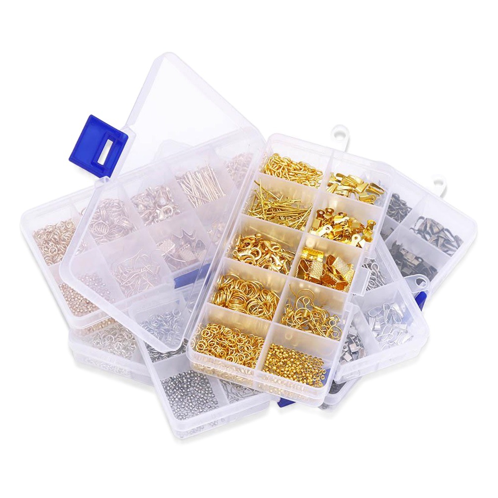 Picture of New diy earrings accessories earrings material bead pliers set material bag with tools handmade accessories