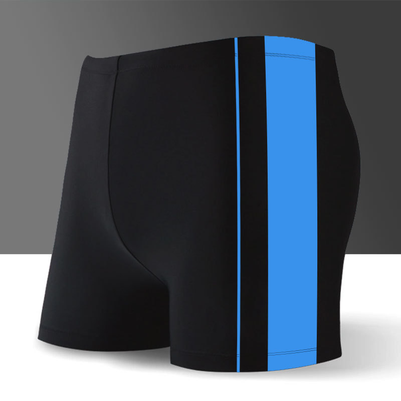 Picture of Amazon Mid-Length Swimming Trunks 2022 Fashionable Racing Five-Point Swimming Trunks Professional Sports Style Polyester Swimming Trunks Manufacturer