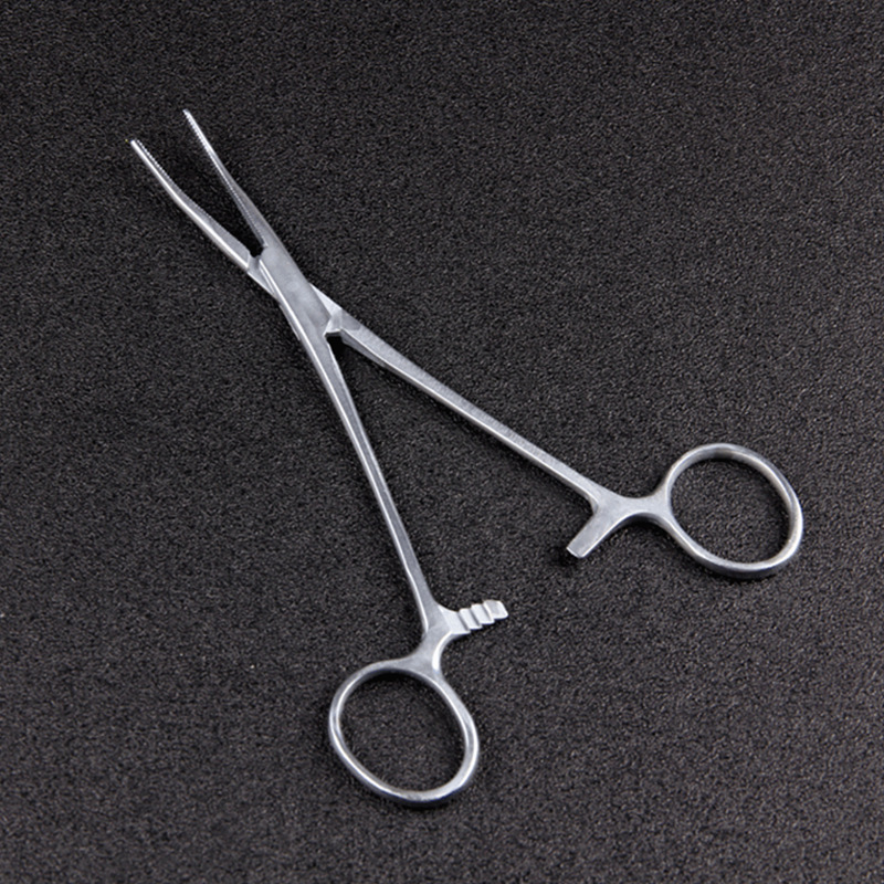 Fishing gear wholesale hemostatic forceps fishing elbow control fish unhooking pliers stainless steel hook picker hook pliers fishing supplies