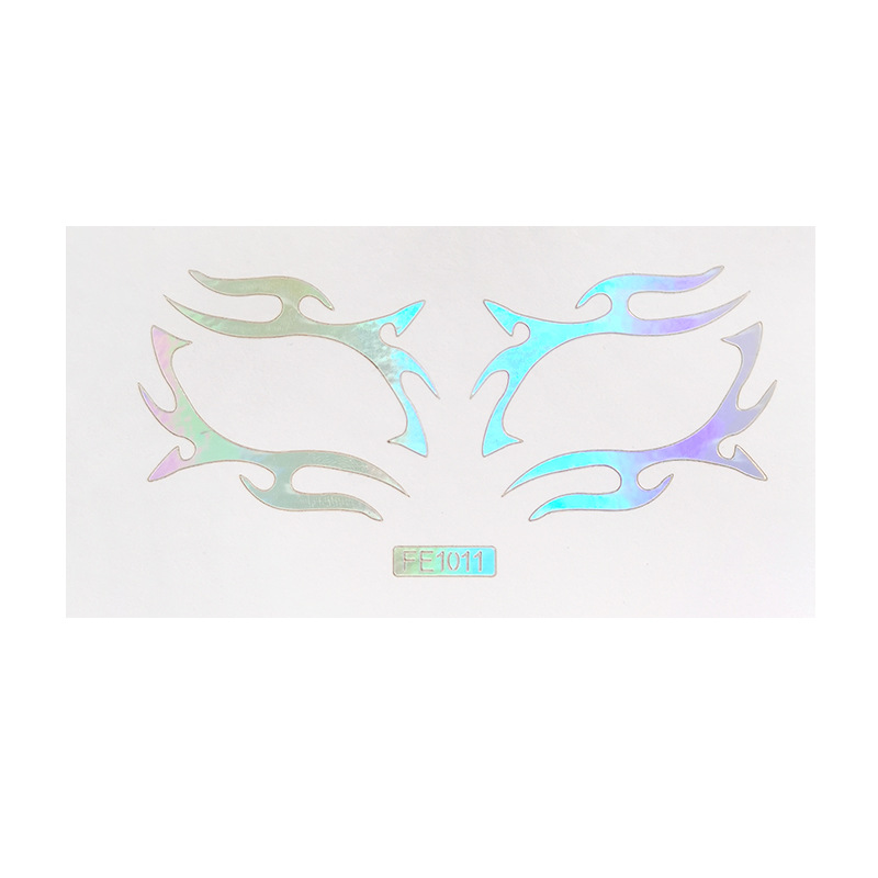 Picture of Spot Eyeliner Stickers for Lazy European and American Eye Makeup Stickers Laser Cut Out Template Makeup Painted Tattoo Stickers