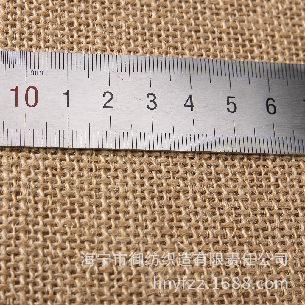 Picture of Jute cloth in stock handbags linen pet supplies 304050607080 bags jute cloth fabric burlap cloth