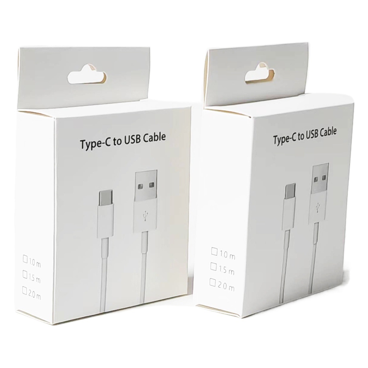 Data Cable Packaging Color Box Pd Fast Charging Cable Neutral Carton Type-Cpd Data Cable Color Box Printer