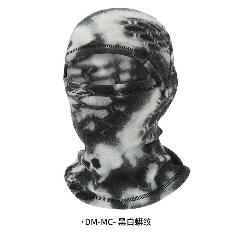 Picture of Ruidong Cross-border Outdoor Riding Mask Fleece Integrated Hat Warm Windproof Headgear Motorcycle Helmet Lining
