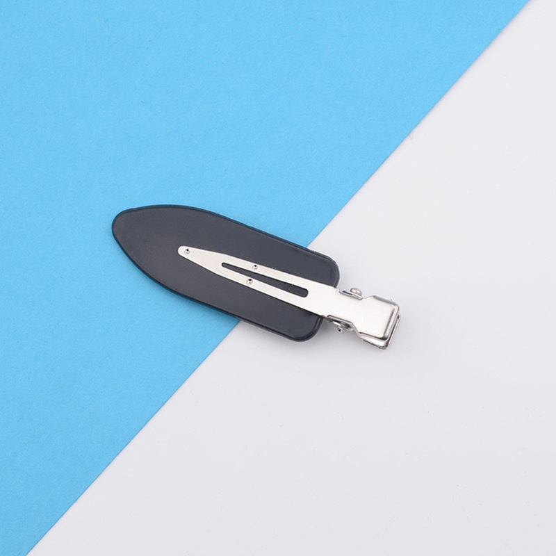 Picture of Korean diy cream clip seamless hairpin summer side hairpin duckbill makeup bangs clip broken hair clip headdress