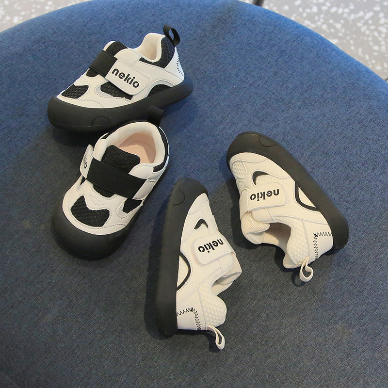 Baby shoes autumn new breathable soft-soled sneakers for men and women 1-2--3 years old baby non-slip toddler shoes
