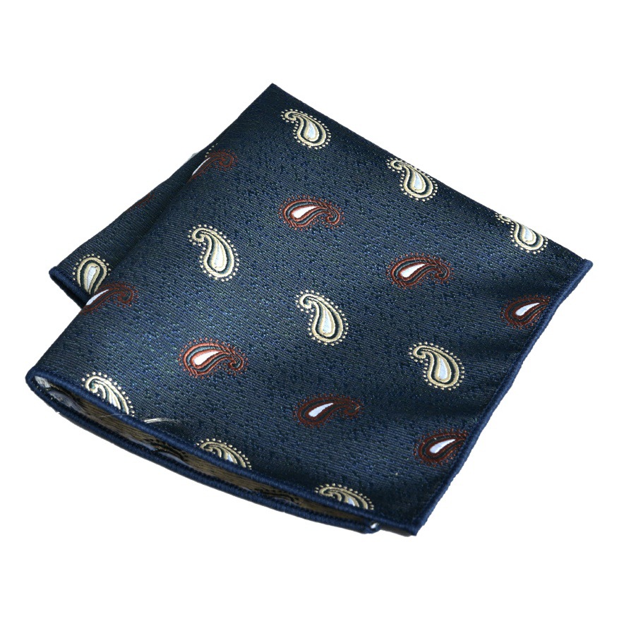 Men's Square Scarf Business Formal Suit Handkerchief Large Jacquard 23cm Foldableing Square New Style 2025 Spot