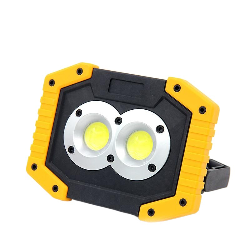 Cross-border multi-functional portable rechargeable flood light LED work light emergency night market light portable strong light