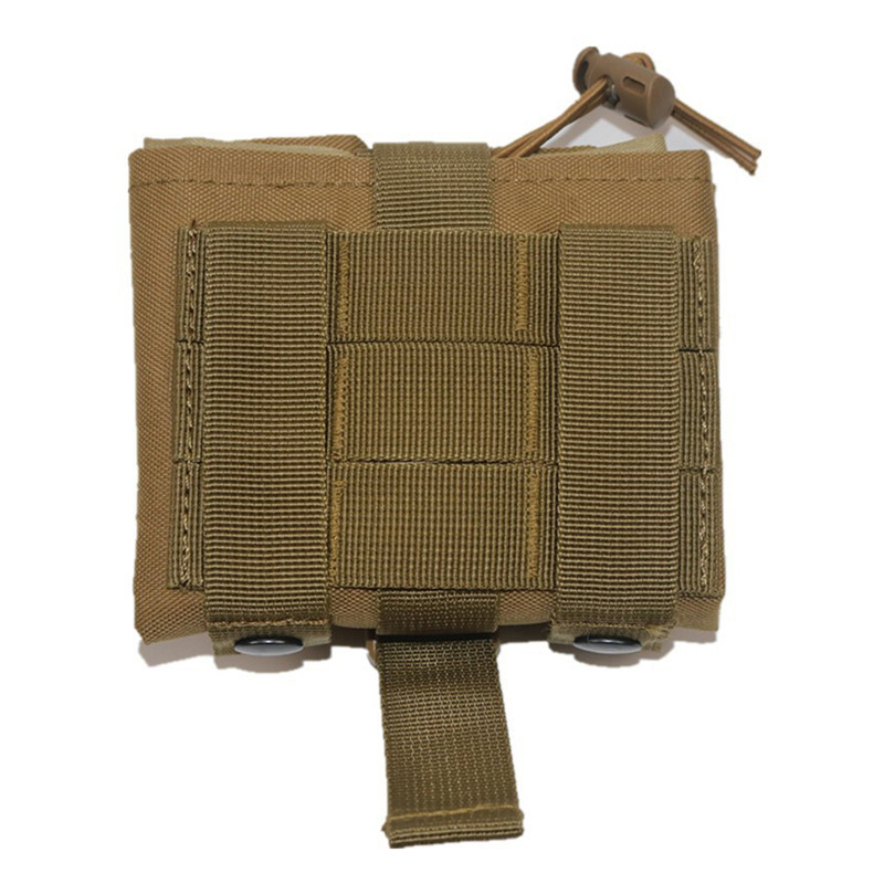 Picture of Outdoor Tactical Foldableing Recycling Bag Molle Accessory Hanging Bag Multi-Functional Small Waist Bag Storage Bag Factory Direct Sale