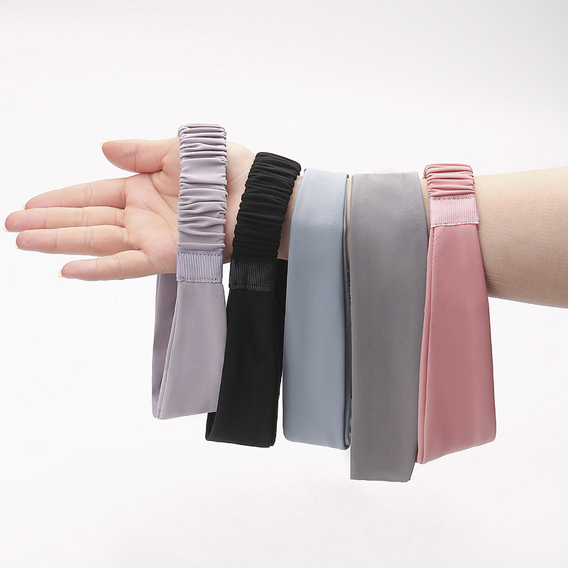 Picture of Sports Sweat Absorbing Hair Band Running Fitness Yoga Headband Headband Headband for Men and Women Spring and Summer Sports Headband