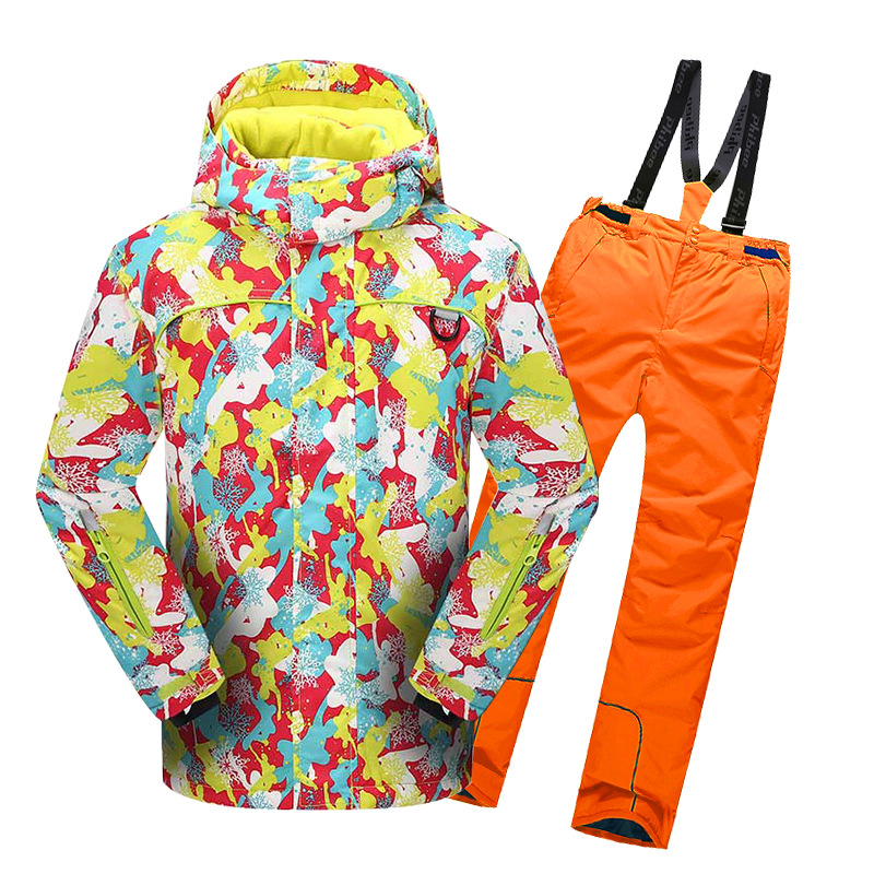 Picture of Cross-border e-commerce Phoebe Elephant Children's Ski Suit Warm Jacket Outdoor Thickened Waterproof for Boys and Girls