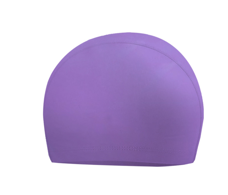 Picture of Pu swimming cap factory wholesale high elastic waterproof breathable head large swimming cap adult men and women PU coated swimming cap