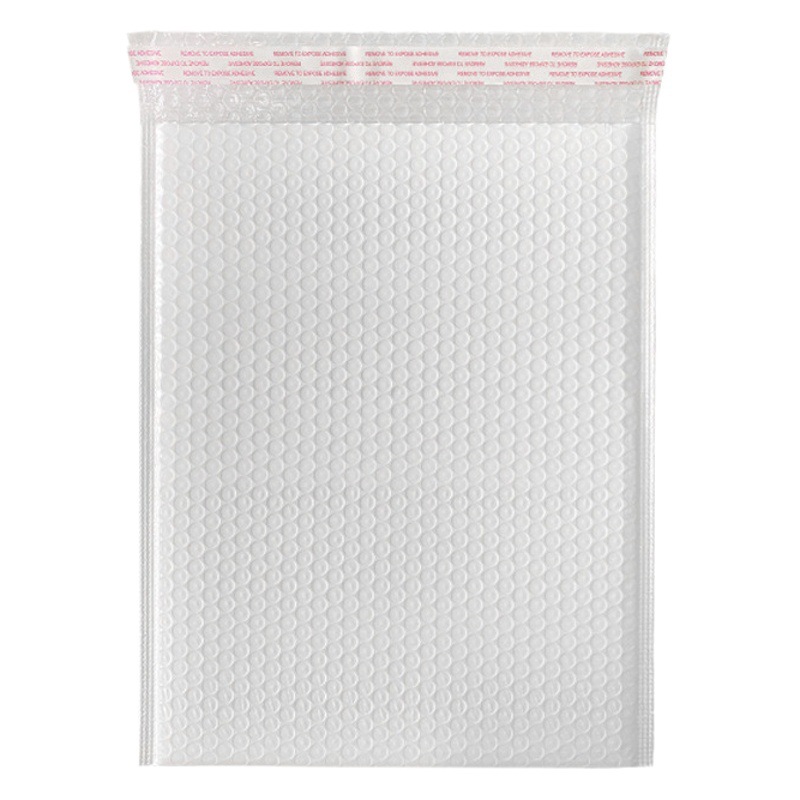 Co-Extruded Film Bubble Bag Self-Sealing White Packaging Bag Bubble Bag Clothing Courier Bag Bubble Shockproof Bag Moisture-Proof