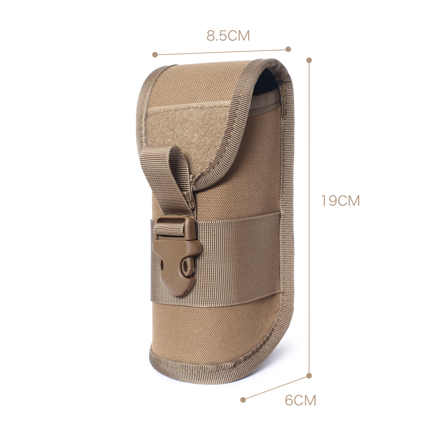 Picture of Real Cs Tactical Glasses Storage Box Outdoor Mountaineering Hiking Cycling Goggles Molle Waist Hanging Glasses Bag