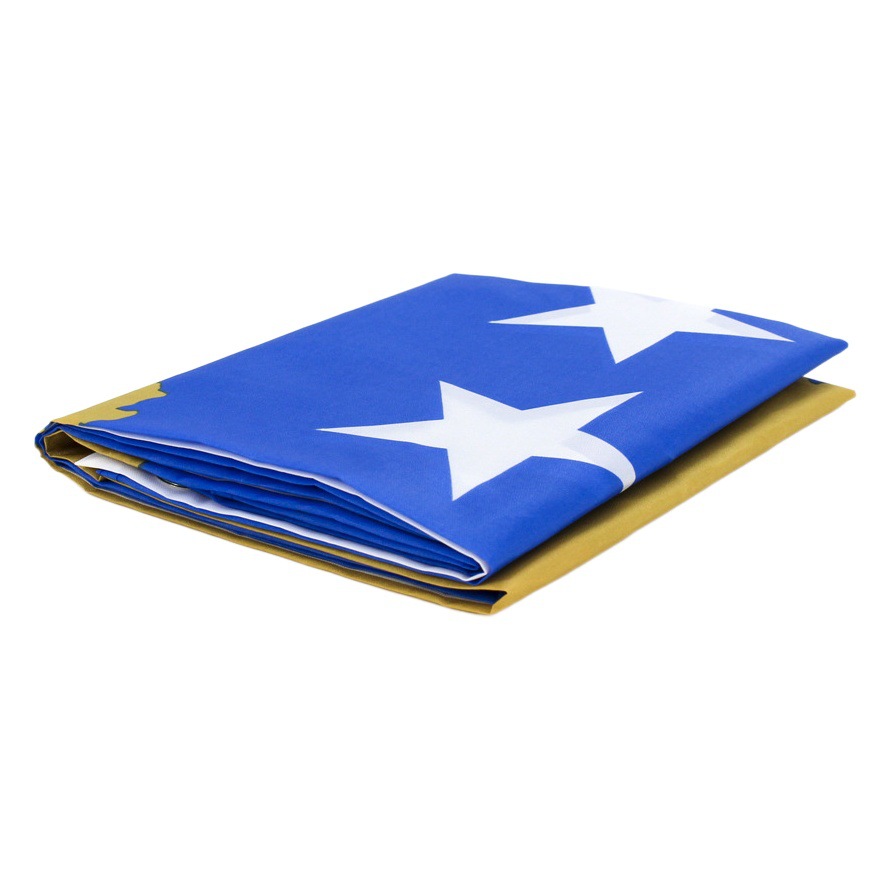 90*150cm Kosovo Flag in stock 3 * 5Ft Polyester Flag Factory Kosovo Flag Wholesale Cross Border