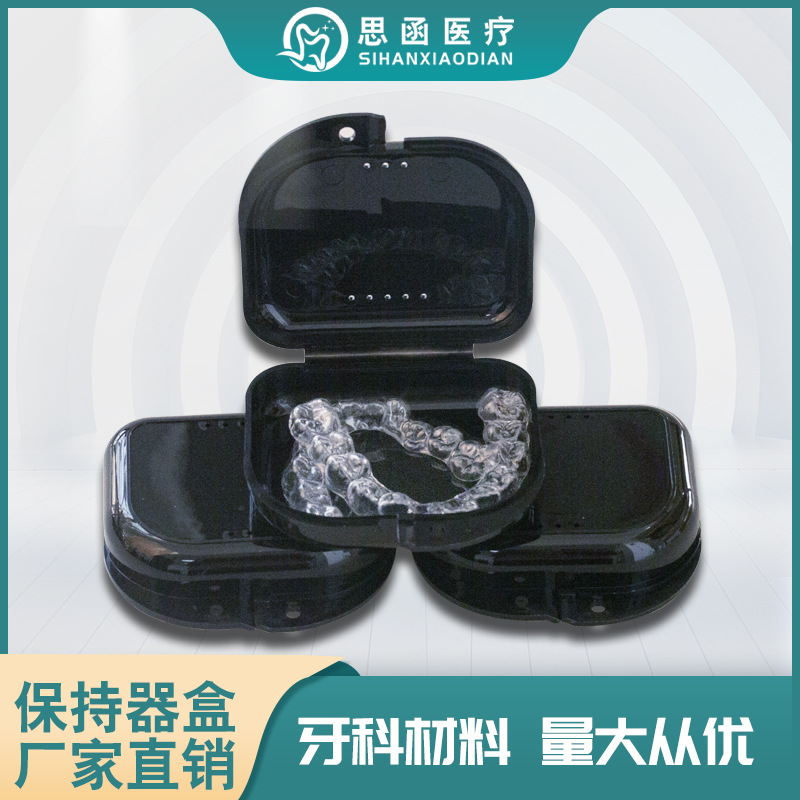 Picture of Dental Denture Box Tooth Storage Box Carrying Holder Box Size Open Tooth Storage Box Molar Set Box Corrector Box