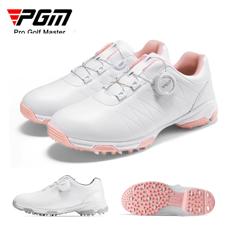 Pgm Golf Shoes Women's Waterproof Sports Shoes Knob Buckle Shoelaces Anti-Slip Sole Sports Women's Shoes Manufacturer