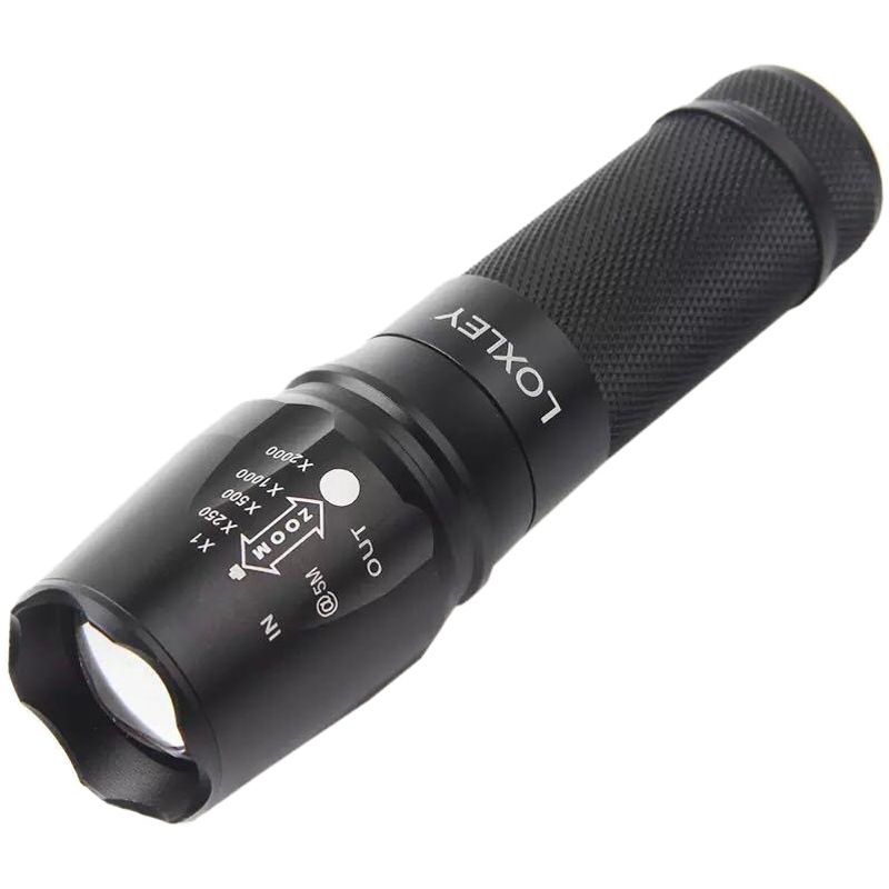 Flashlight Rechargeable Super Bright Waterproof 26650 Long-range Xenon Lamp Outdoor Military Household Mini T6L