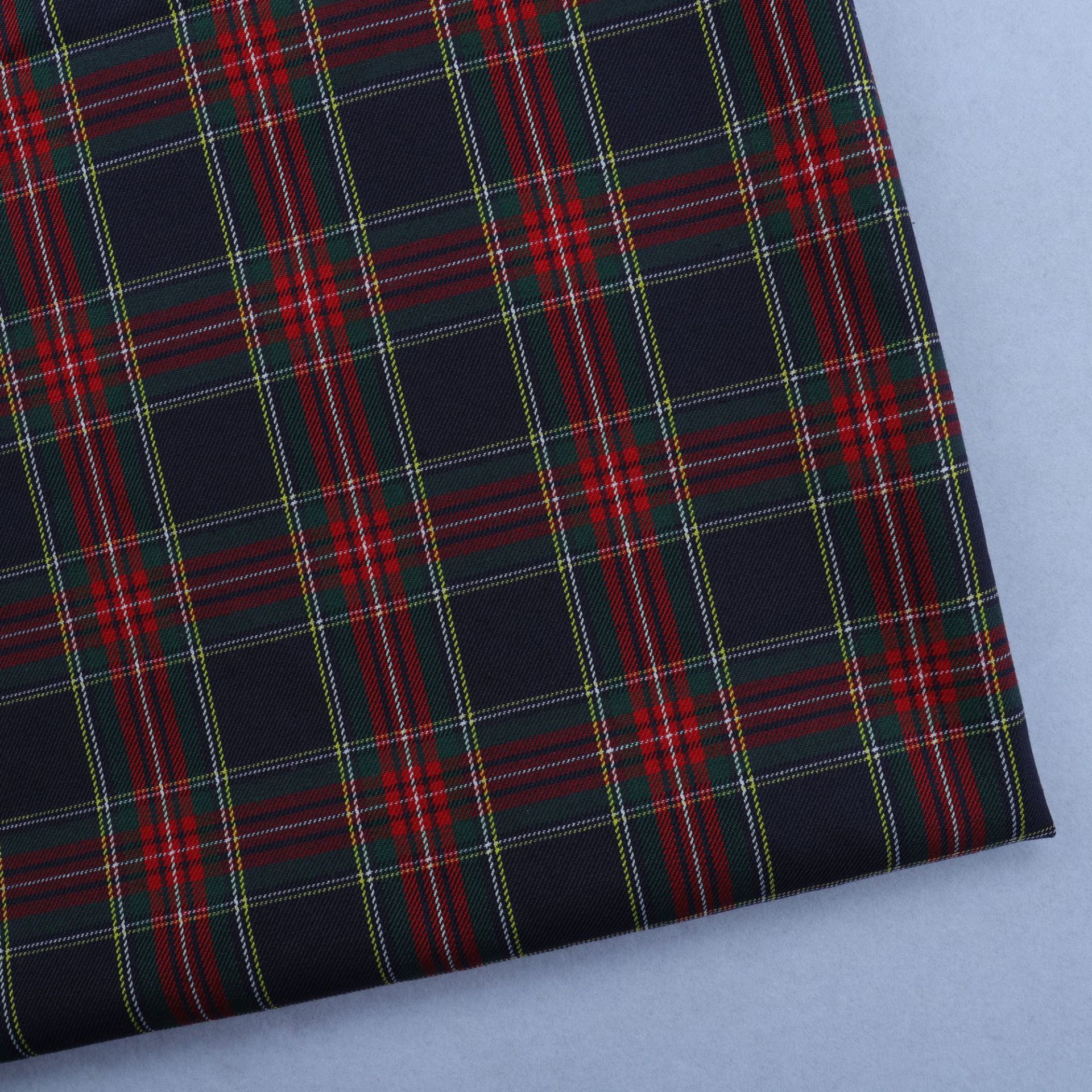 British Academy Style Soft Retro Suglange School Uniform Skirt Fabric cos Uniform Tablecloth Background Fabric